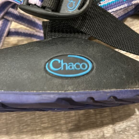 Chaco Women's ZX/2 Classic Sandal Purple Blue Size 10 - Picture 8 of 9